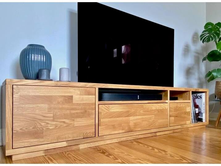 TV Sideboard Eiche von PICKAWOOD
