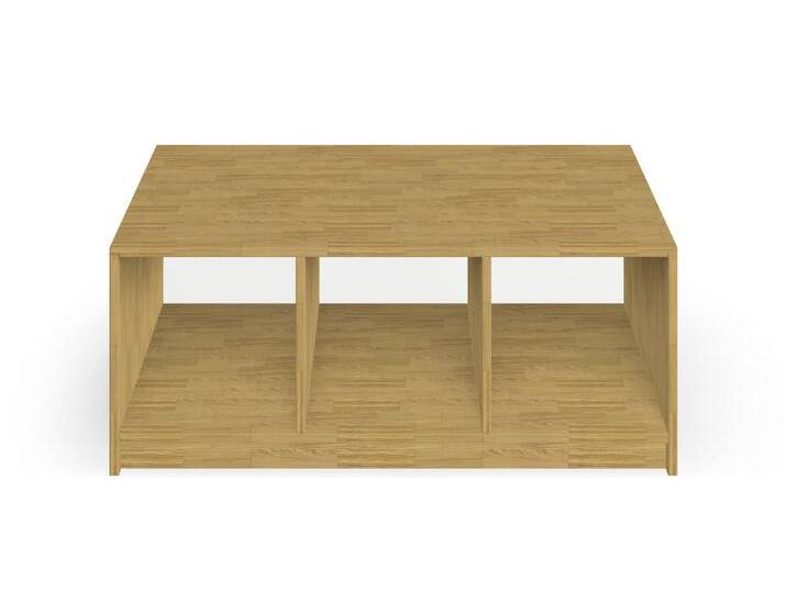 Tiefes Lowboard aus Massivholz Eiche von PICKAWOOD