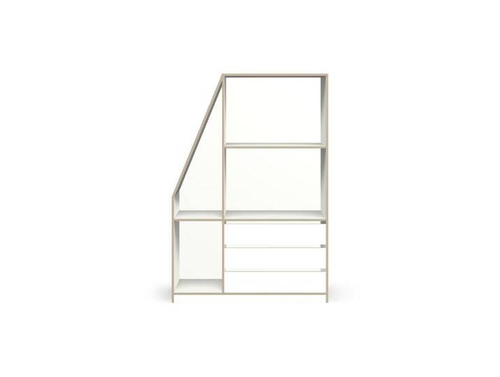 Weißer Dachschrägenschrank Premium Dekore von PICKAWOOD