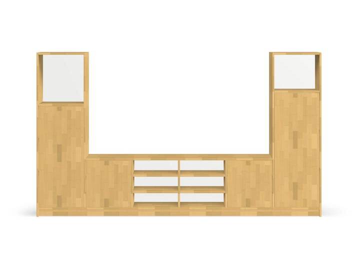 Wohnwand nach Maß Buche Wohnwand nach Maß Buche von PICKAWOOD