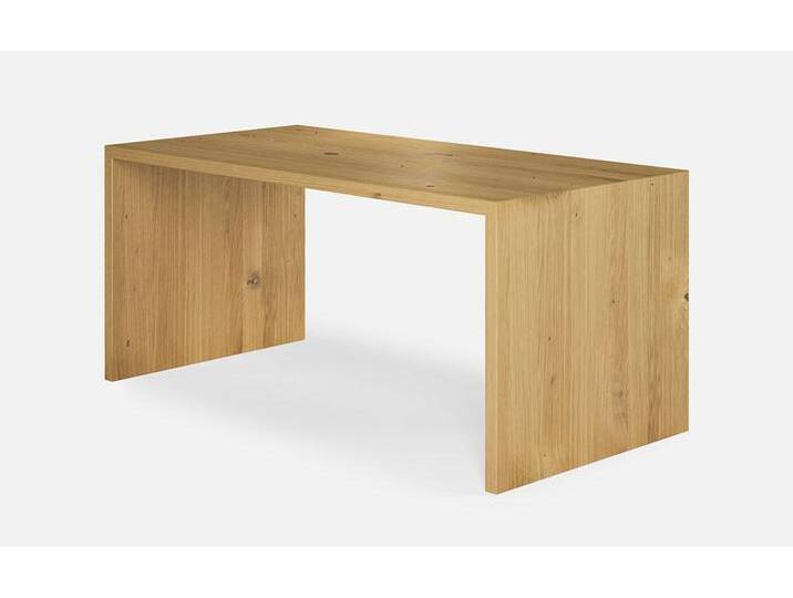 Wohnzimmertisch Holz 165x85x75 cm Wildeiche von PICKAWOOD