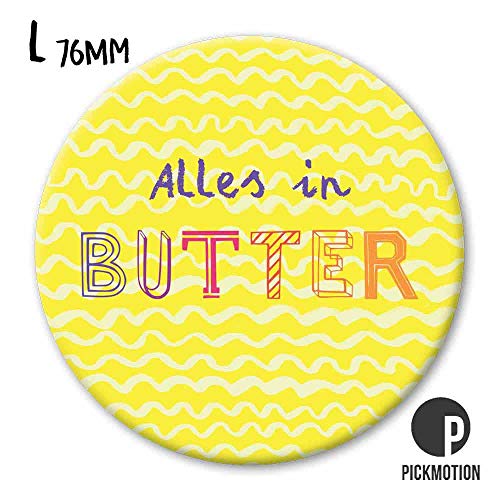 PICKMOTION Große L-Magnete Alles In Butter Designed In Berlin - 1 Stück von PICKMOTION