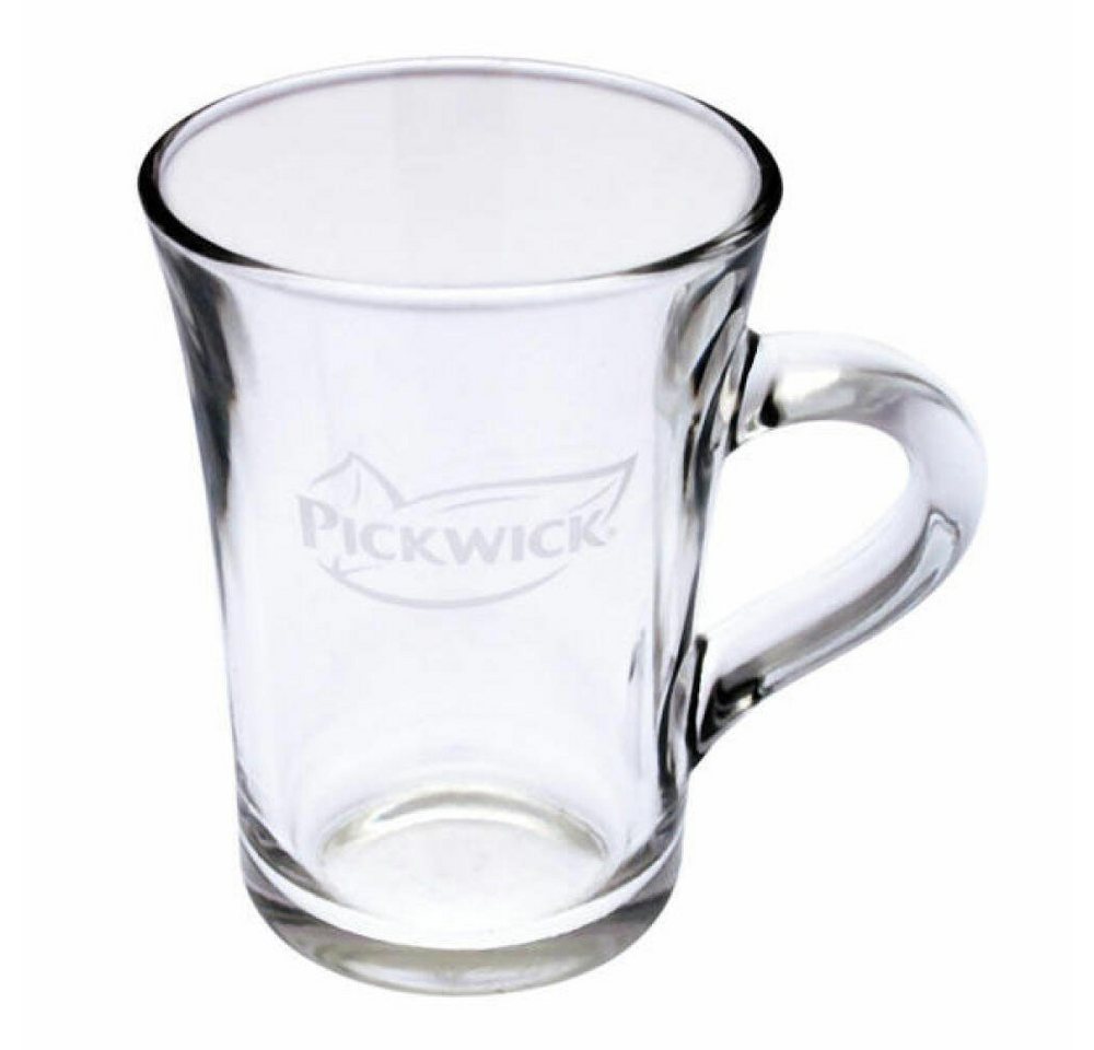 PICKWICK Glas Tee Glas hitzebeständig, Becher mit Henkel, 200 ml, Glas von PICKWICK