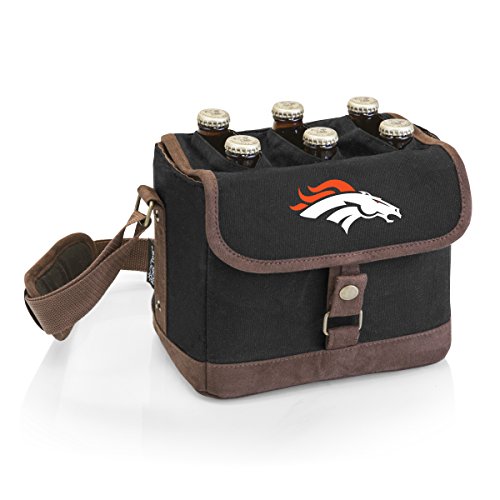 NFL Denver Broncos 6 Flaschen isolierter Bierbehälter mit integriertem Flaschenöffner von PICNIC TIME