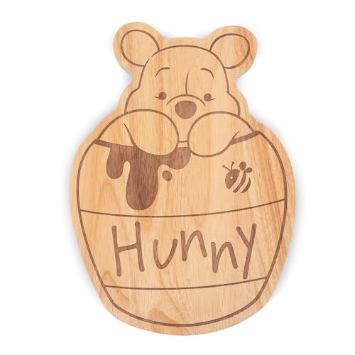 PICNIC TIME Disney Winnie Puuh Servierbrett, Charcuterie Board Set, Holz Schneidebrett (Parawood) von PICNIC TIME