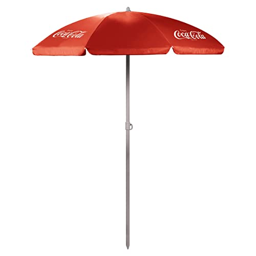 PICNIC TIME ONIVA - a Brand - Enjoy Coca-Cola - 152 cm Tragbarer Strandschirm, Rot von PICNIC TIME