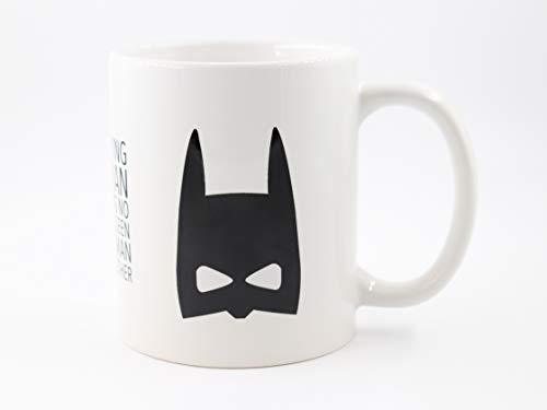 PICSonPAPER Tasse mit mit Spruch I'm not Saying I'm Batman, Geschenk, Kaffeetasse, Keramiktasse, Tasse mit Grafik, Tasse mit Spruch, lustige Tasse (Batman) von PICSonPAPER