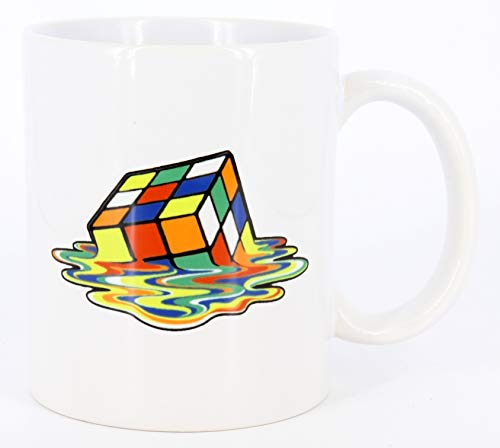 Tasse Sheldon Zauberwürfel Big Rubik Cube BBT Bang Theory Keramiktasse Kaffeetasse von Deqosy