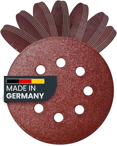 PICTORIS Schleifpapier 125mm Klett grobes Set – Exzenterschleifpapier mit langer Standzeit, starker Haftung & reduzierter Vibration dank einzigartiger Klettschicht| Made in Germany | Korn 40-120 PICTORIS Schleifpapier 125mm Klett grobes Set – Exzenterschleifpapier mit langer Standzeit, starker Haftung & reduzierter Vibration dank einzigartiger Klettschicht| Made in Germany | Korn 40-120 von PICTORIS