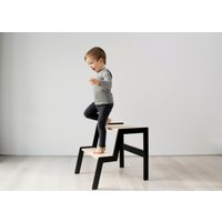Kleinkind Tritthocker 45 cm | 17, 7 " Höhe, Kinder Tritthocker, Küchenhocker, Montessori Lernhocker - Ss von PIDkids