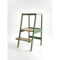 Wandelbarer Hocker, Kindertisch - Für Ein Oder Zwei Kinder All in One, Lernhocker, Kleinkind Montessori Möbel, Küchenhocker Cv-21 von PIDkids