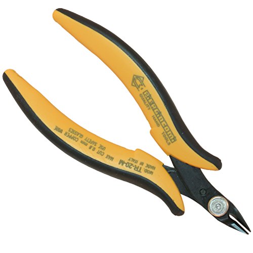 Piergiacomi Glattschnitt Micro soft-Drahtschneider Max Kupferdraht, 20 AWG, Stahl Dicke 2 mm, Durchmesser 0,8 mm, 1 Stück, TR20M von PIERGIACOMI