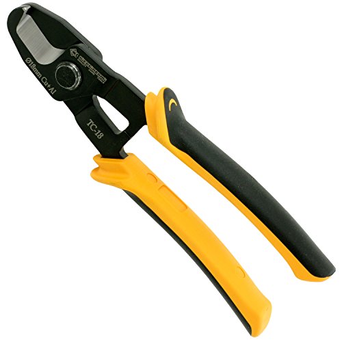 Piergiacomi Kabelschere für maximal Durchmesser 18 mm Cu und Al Kabeln, TC18 von PIERGIACOMI