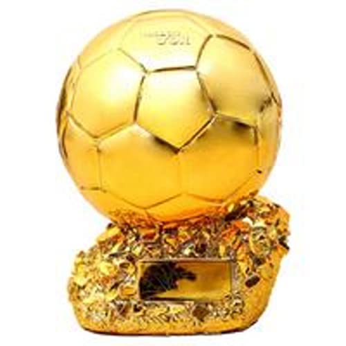 PIGMANA 2022 Worlds Cup Football Trophys, Golden Ballon Football Trophy, Soccer Champions League Trophy, Golden Ball Soccer Trophy, Best Player Awards Memorial Gifts von PIGMANA