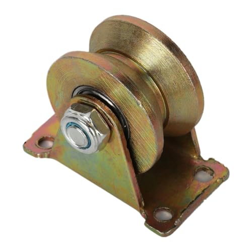 Groove Pulley Wheel Block, 4pcs Sliding Door casters are Suitable for V-Track 2-inch V-Groove 4-Piece Steel Roller Groove Pulley Wheel Block, 4pcs Sliding Door casters are Suitable for V-Track 2-inch V-Groove 4-Piece Steel Roller von PIGYMMLFX