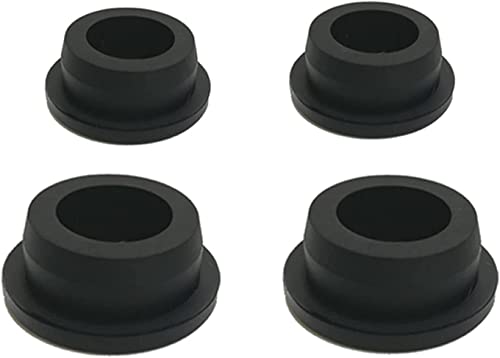 Gummilochstopfen, 5 Stück Silikonkautschuk-Stopfenstopfen, Schlauchendkappe, Rohreinsätze, Spund 9–30 mm(10mm) von PIGYMMLFX
