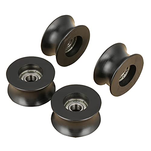 Schiebetürscheiben, Schiebetürführung, Zahnriemen, Zahnscheibe 4 Stück U-Typ U-Nut-Scheibe Rollenführungsrad Riemenscheibe Rad Poleas Para Cuerdas Schiebetürscheiben, Schiebetürführung, Zahnriemen, Zahnscheibe 4 Stück U-Typ U-Nut-Scheibe Rollenführungsrad Riemenscheibe Rad Poleas Para Cuerdas von PIGYMMLFX