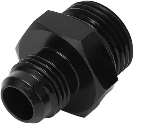 Schlauchendverbinder, 1 STÜCK Kraftstoffverteileranschluss Kraftstoffleitungsschlauchverbinder AN8 bis Aluminium-O-Ring-Kraftstoffleitungsadapter(AN8 to AN10) von PIGYMMLFX