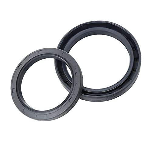 Wellendichtring | Ölwellendichtung, 2 Stück Wellendichtringe Wellendurchmesser 38 mm, Außendurchmesser 82 Nitril-Drehwellen-Öldichtring, x 7 (Farbe: ID OD H, Größe: TC 60 9 mm)(TC 60x82x10mm) von PIGYMMLFX