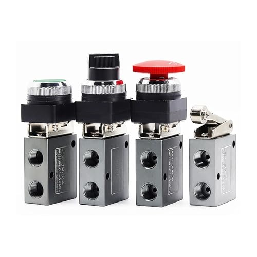 1 Stück JM-05 JM-06 JM-06A JM-07 Manueller Ventilschalter Pneumatisches Zwei-Positionen-Dreiwege-Mechanikventil-Steuerventil(JM-06A) von PIHWGUVD