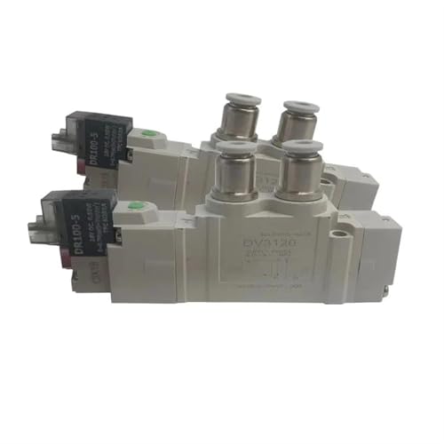 PIHWGUVD 1 Stück DV3120 DV1120 3220 3320-5H/5V-01/M5 DR100-6H Pneumatisches Magnetventil(Dv1140-5h) von PIHWGUVD