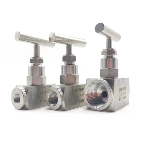 PIHWGUVD 1 stücke 1/4 "3/8" 1/2 "BSP NPT Weibliche Hochdruck Edelstahl 304 Abgeschaltet Nadel Globus Ventil j13-320P Kran Flow Control(45724,B1SP) von PIHWGUVD