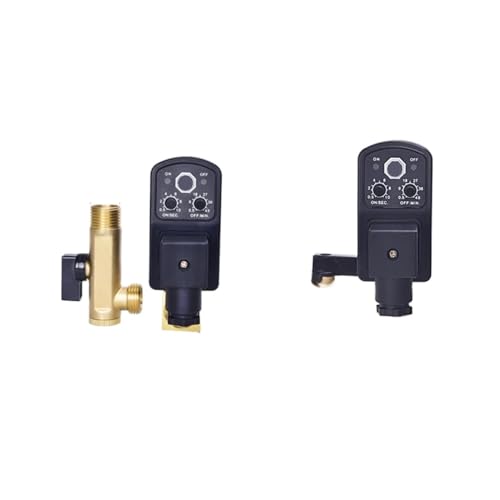 PIHWGUVD 1PCS 1/2 Zoll DN15 AC 220V elektronisches Timing 2-Wege-Luftkompressor Lufttank automatisches Ablassventil Magnetventil(110V,Split-boty Type) von PIHWGUVD