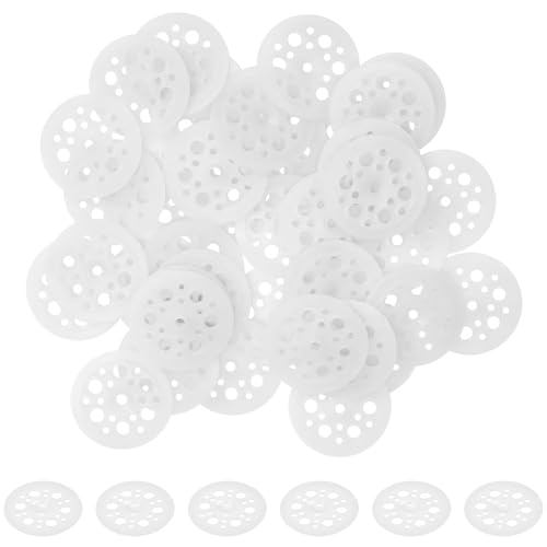 PIKABOOM 200 Stück Dämmstoffteller 46mm Kunststoff Unterlegscheiben Unterlegplatten PP Plastik Unterlegscheiben für Mineralwolle und Polystyroldämmstoffe - Isoliereigenschaften von PIKABOOM