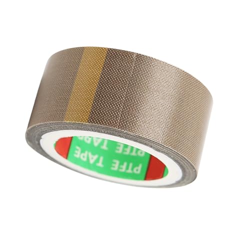 PTFE-Klebeband, 0,08 mm dick, 25–40 breit, for Vakuumiergeräte und elektrische Anwendungen, 10 Meter lang, 1 Rolle(40mm) von PIKITER