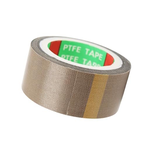 PTFE-Klebeband, 0,08 mm dick, 50–70 breit, for Vakuumiergeräte und elektrische Anwendungen, 10 Meter lang, 1 Rolle(60mm) von PIKITER