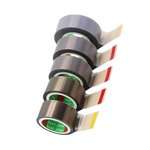 PTFE-Klebeband, 0,13 mm dick, 25–40 breit, for Vakuumiergeräte und elektrische Anwendungen, 10 Meter lang, 1 Rolle(25mm) von PIKITER