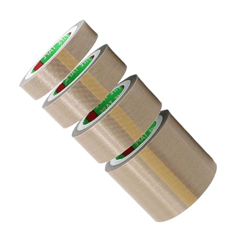 PTFE-Klebeband, 0,13 mm dick, 25–40 breit, for Vakuumiergeräte und elektrische Anwendungen, 10 Meter lang, 1 Rolle(40mm) von PIKITER