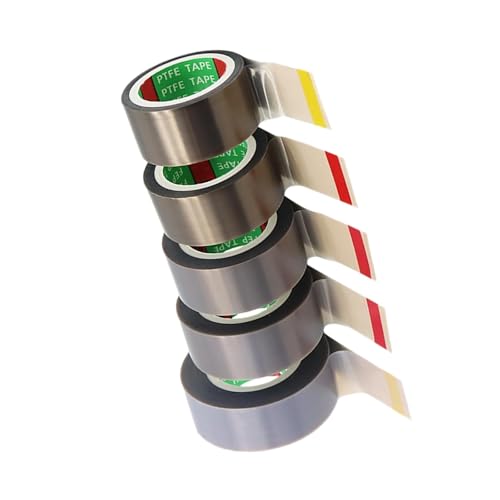 PTFE-Klebeband, 0,25 mm dick, 25–40 breit, for Vakuumiergeräte und elektrische Anwendungen, 10 Meter lang, 1 Rolle(30mm) von PIKITER
