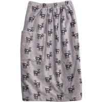 Mm_unverified_brand - Pikkupuoti Oy Saunakilt für Herren finnisches Saunatuch Saunahandtuch mit Klettverschluss Grau von PIKKUPUOTI OY