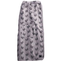 Pikkupuoti Oy Saunakilt für Frauen finnisches Saunatuch Saunahandtuch mit Klettverschluss Grau von PIKKUPUOTI OY