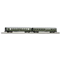 Piko N 40623 N 2er Set Schürzeneilzugwagen 2./3. Klasse und 3. Klasse der DRB 2./3. Klasse von Piko N