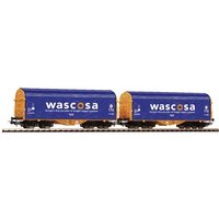 Piko H0 58396 H0 2er-Set Schiebeplanenwagen Wascosa der SBB von Piko H0
