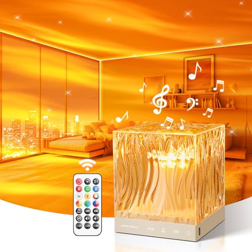 LED Sternenhimmel Projektor White Noise Machine Baby mit 18 Farben Einschlafhilfe erwachsene 15 Schlafmusik Box, Weißes Rauschen Baby Fernbedienung Timer Nachttischlampe Zimmer Deko Nachtlicht Kinder von PIKOY