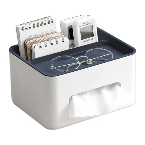 Tissue Holder, Safe Tissues Desk Box, Free of Dust Container Tissue Holder, Smooth Surface Box Cover Tissue, Rectangular Tissue Box for Storing Napkins Pens, Stationeries, Remote Controls, Cosmetics Tissue Holder, Safe Tissues Desk Box, Free of Dust Container Tissue Holder, Smooth Surface Box Cover Tissue, Rectangular Tissue Box for Storing Napkins Pens, Stationeries, Remote Controls, Cosmetics von PILYON