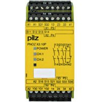 PILZ Sicherheitsschaltgerät PNOZ X3.10P 24VACDC 3n/o 1n/c 1so 3 Schließer, 1 Öffner (B x H x T) 4 von PILZ
