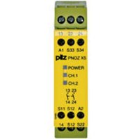 PILZ Sicherheitsschaltgerät PNOZ X5 24VACDC 2n/o 2 Schließer (B x H x T) 22.5 x 87 x 121mm 1St. von PILZ