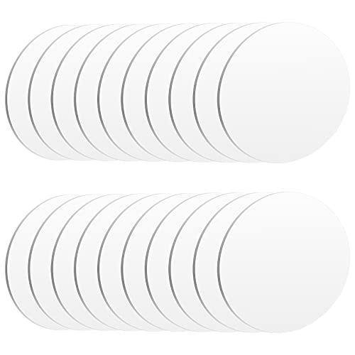 NGOSUET 20 Stücke 15 cm Klare Acrylplatten, 2mm Runde Acrylscheibe Transparente Acrylplatten, Acrylglas Platte, Runde Acrylscheibe, Acryl Rohlinge für DIY Bastelprojekt Schilder Bilderrahmen Display NGOSUET 20 Stücke 15 cm Klare Acrylplatten, 2mm Runde Acrylscheibe Transparente Acrylplatten, Acrylglas Platte, Runde Acrylscheibe, Acryl Rohlinge für DIY Bastelprojekt Schilder Bilderrahmen Display von PINGEUI