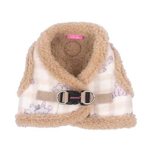 Bronwen Vest Harness Beige S Hundegeschirr von PINKAHOLIC