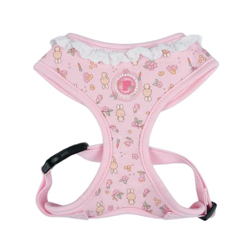 Pinkaholic New York Amara Hundegeschirr über den Kopf Blumenmuster, modisch, niedlich, Frühling Sommer Geschirr für kleine Hunde, Hellrosa, Small Pinkaholic New York Amara Hundegeschirr über den Kopf Blumenmuster, modisch, niedlich, Frühling Sommer Geschirr für kleine Hunde, Hellrosa, Small von PINKAHOLIC