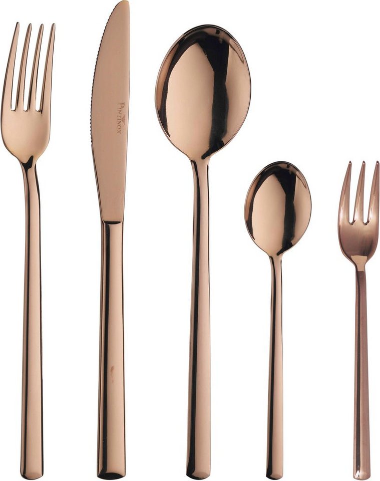 PINTINOX Besteck-Set Synthesis Treasure Bronze (30-tlg), 6 Personen, Edelstahl 18/10, Optik Bronze PVD Beschichtung PINTINOX Besteck-Set Synthesis Treasure Bronze (30-tlg), 6 Personen, Edelstahl 18/10, Optik Bronze PVD Beschichtung von PINTINOX