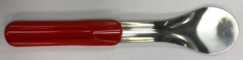 PINTINOX Eislöffel Pinti Gelateria Professional (4 Stück), aus Edelstahl mit Kunststoffgriff, für Eis, Desserts, Joghurt von PINTINOX