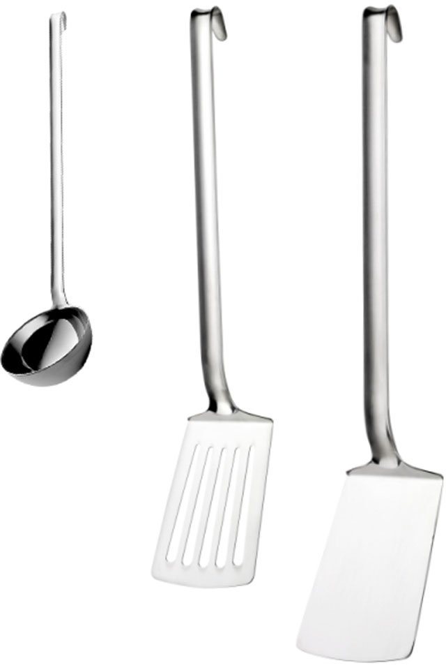 PINTINOX Kochbesteck-Set Professional (Set, 3-tlg), mit Schöpflöffel, Bratenwender, Bratenspachtel, Edelstahl 18/10 von PINTINOX