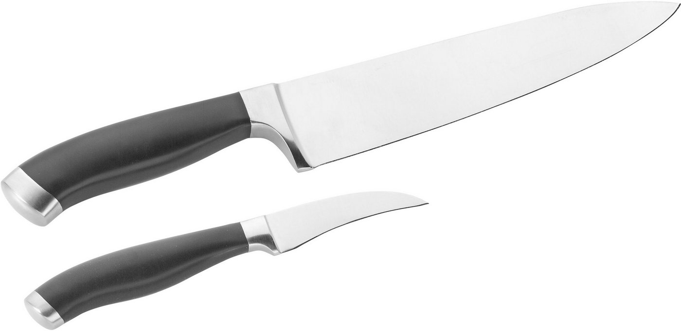 PINTINOX Messer-Set Coltelli Professional (Set, 2-tlg), (Küchenmesser 15 cm, Gemüsemesser 7,5 cm), Edelstahl von PINTINOX