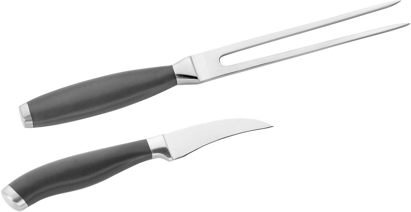 PINTINOX Messer-Set Coltelli Professional (Set, 2-tlg), Brat/Messerset: Bratengabe, Gemüsemesser, Edelstahl von PINTINOX