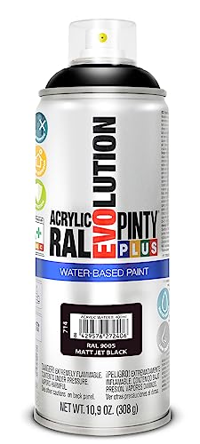 PINTURA EN SPRAY PINTYPLUS EVOLUTION WATER-BASED 520CC RAL 9005 NEGRO INTENSO MATE PINTURA EN SPRAY PINTYPLUS EVOLUTION WATER-BASED 520CC RAL 9005 NEGRO INTENSO MATE von PINTY PLUS